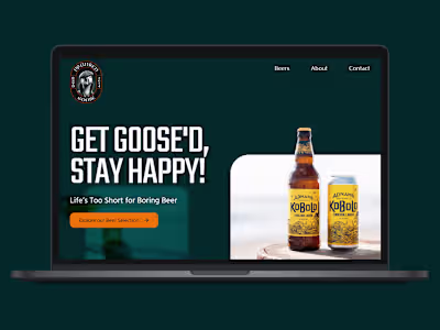 Drunken Goose — UK beer importer