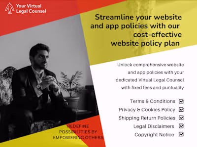 Drafting Website Policies