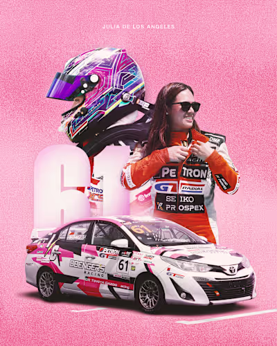 Racecar Driver Poster #01