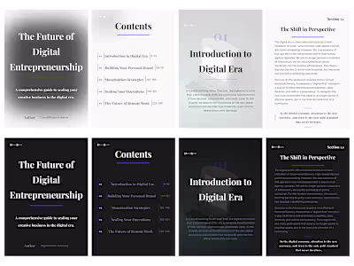 Digital Bloom: Building a Scalable E-book Design System