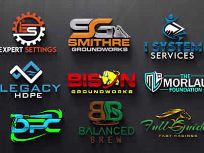 Professional Brand Logo's Designs 