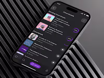 Talkio - A Podcast Mobile App