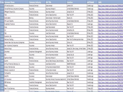 Lead Generation | CRM | Sourcing | DataEntry | Email campaigning