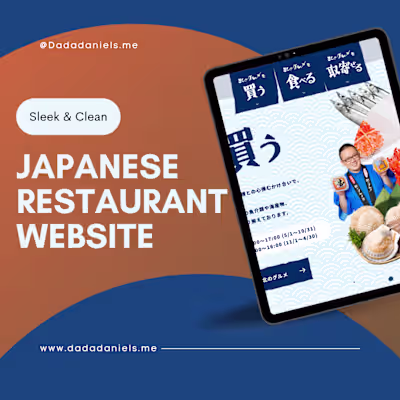 Elegant Restaurant Wordpress Website with Dark Theme