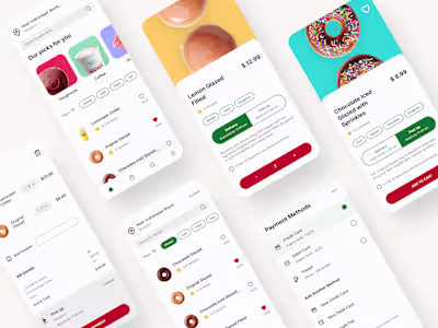 UI Design Case Study: Krispy Kreme App