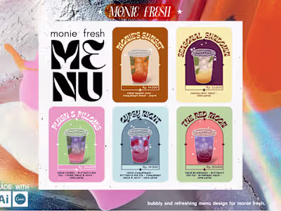 Monie Fresh - Branding Design🍊