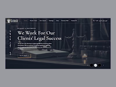 Legal Firm Website