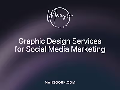 Graphic Designing Social Media Marketing