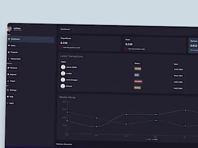 Finance App Landing Page