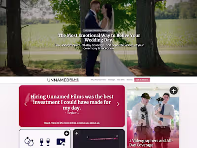 Modern Website Redesign with SEO-Optimizations in Webflow