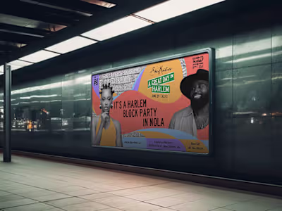 SheaMoisture x ESSENCE FEST | Out of Home Advertising Campaign