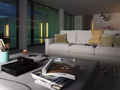 Jesolo Lido Pool Villa / JM Architecture / Interior (Render)