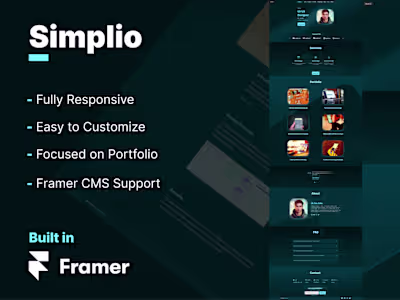 Simplio is a clean, responsive and content oriented one page...