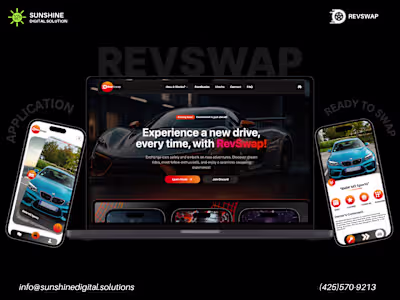 RevSwap Car-Swapping App Development