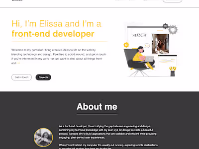 Responsive Portfolio Website