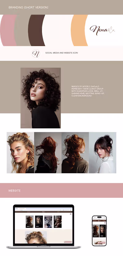 Nena & Co. – Branding, Logo & Website Design