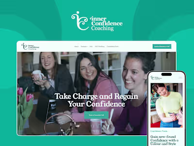 Squarespace Website — Inner Confidence Coaching