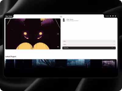 High-End Web Design for Oliver Viorica