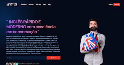 Rockefeller School Landing Page