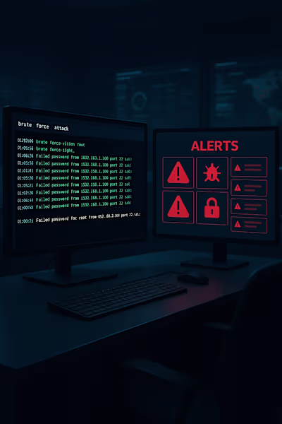 Responding to SSH Brute-Force Attacks in a Home Lab