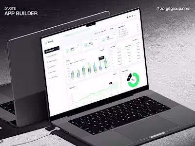 Divots | Dashboard Web App UI Design