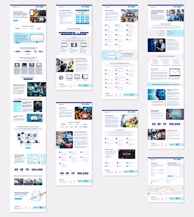 Website - Solvace :: Behance