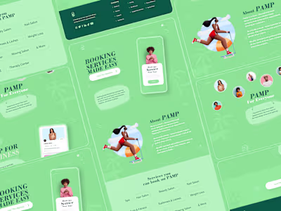 UI Design for a Waitlist Website 