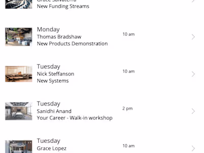 Employee Conference Planner App