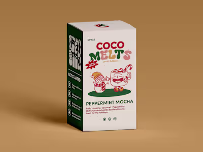 Coco Melts Packaging Design