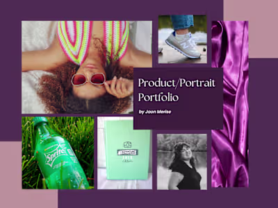 Product/Portrait Portfolio 