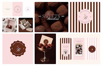 Worked on a new project today. Sweets Barcelona. What do you...