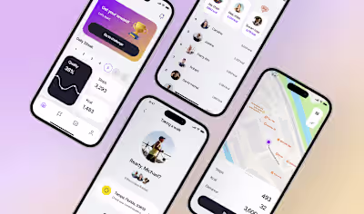 Mobile App Design for Exercise Challenge Service