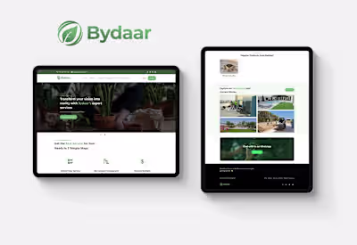 Bydaar – Smart Landscaping Services Platform
