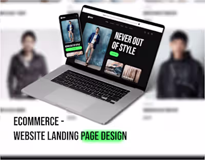 Ecommerce Landing Page