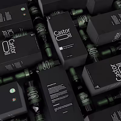 Castor Oil 3D Product Visualization :: Behance