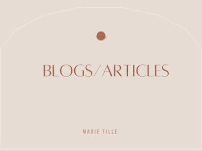 Blogs and Articles for lifestyle and self-improvement 