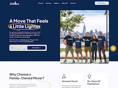 Nomads Moving | Personalized Moving Services in NYC