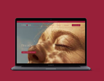 Lifeyoga | Website Design :: Behance