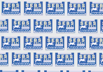 Rebranding project for Seb's Deli