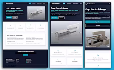 Finishing up an engaging company site Setup with analytics (...