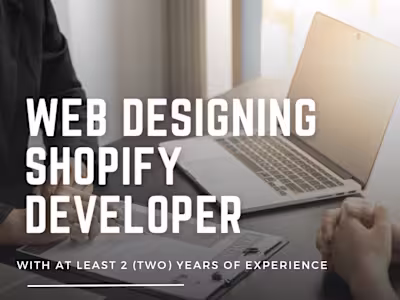 Website designing for online store 