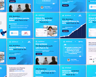 Sendcloud Pack & Go Retargeting Campaign