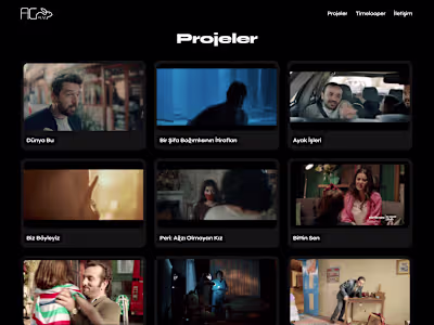 Film Production Website w/Framer
