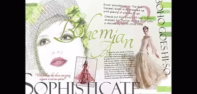 Magazine Spread