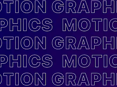 Alex Badham Motion Graphics Reel