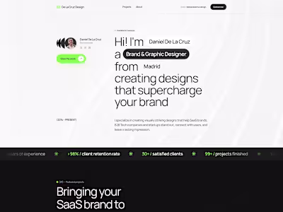 De La Cruz Design Portfolio