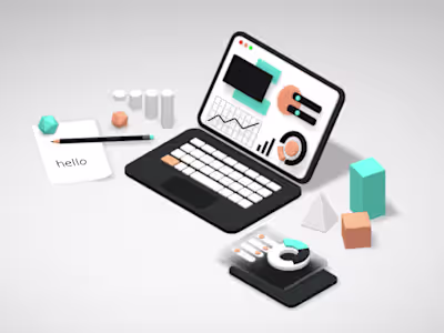 3D interactive Laptop