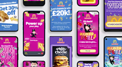 McDonald's Monopoly Campaign Email Design