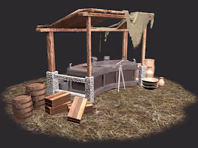 3D Model Gaming Props