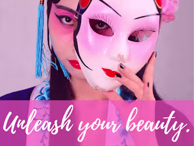 Social media content for beauty salon or a spa
